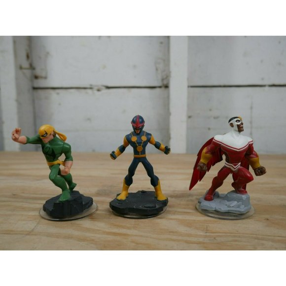 Disney INFINITY 2.0: Marvel Iron Fist, Falcon, Nova, and Crystal